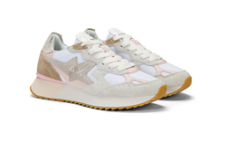 SNEAKER STARGIRL MULTICOLOR OPTION IN NYLON E SUEDE BIANCO